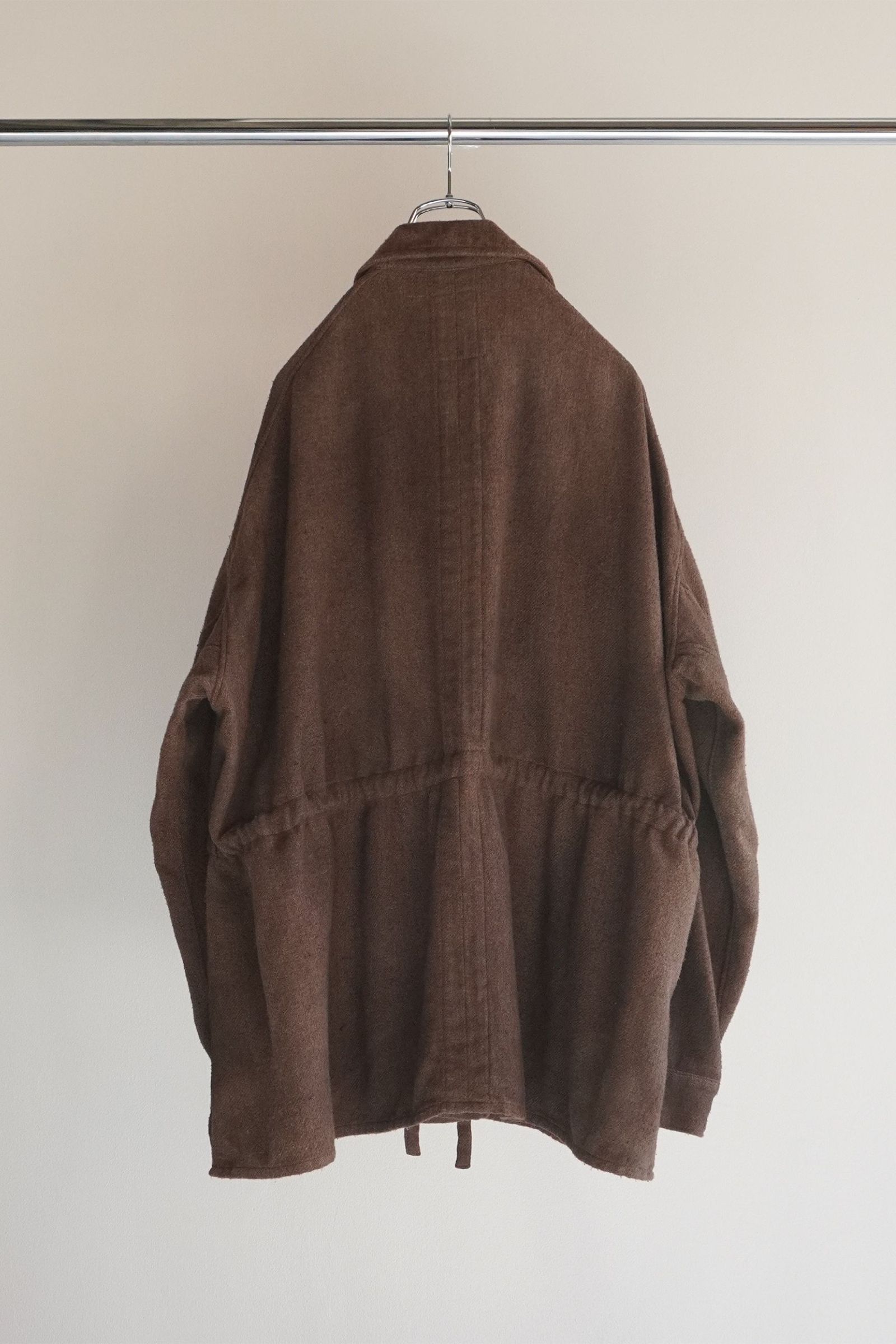 PILLING SHIRT JACKET | BROWN | ジャケット