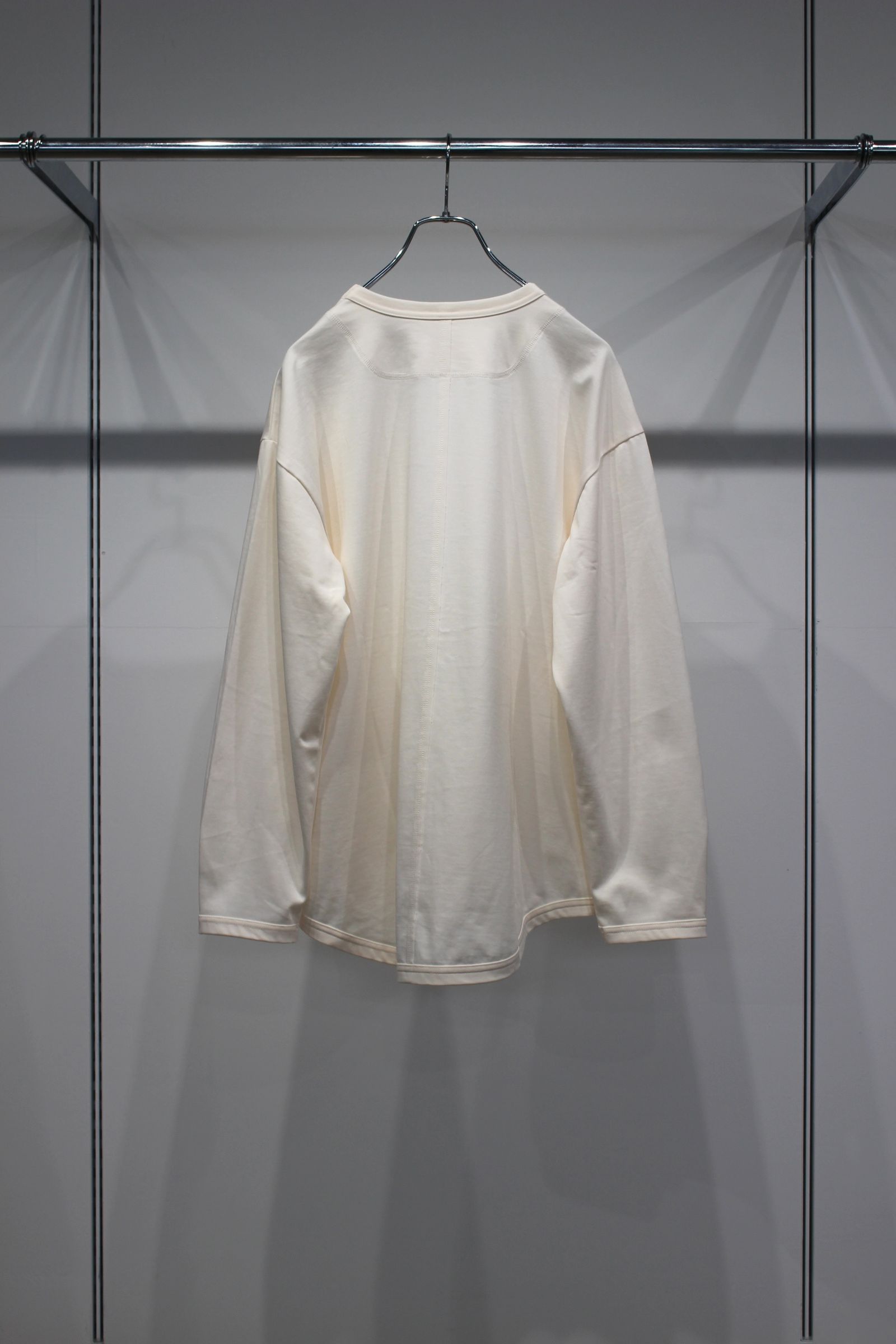 ALEX L/S TEE "solid" | WHITE | カットソー