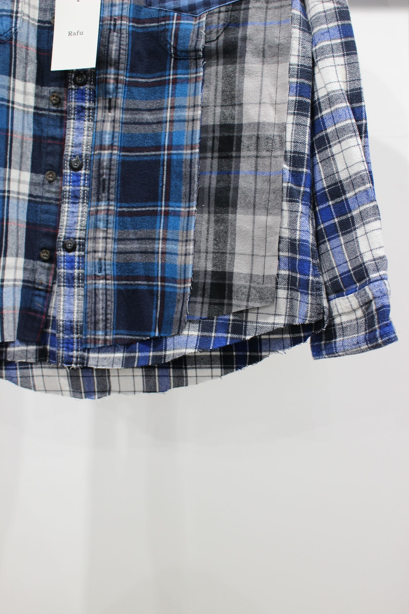 Remake shirt | Blue | シャツ