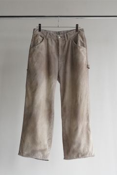 CORDED VELVETEEN PAINTER PANTS | GRAY | ペインターパンツ