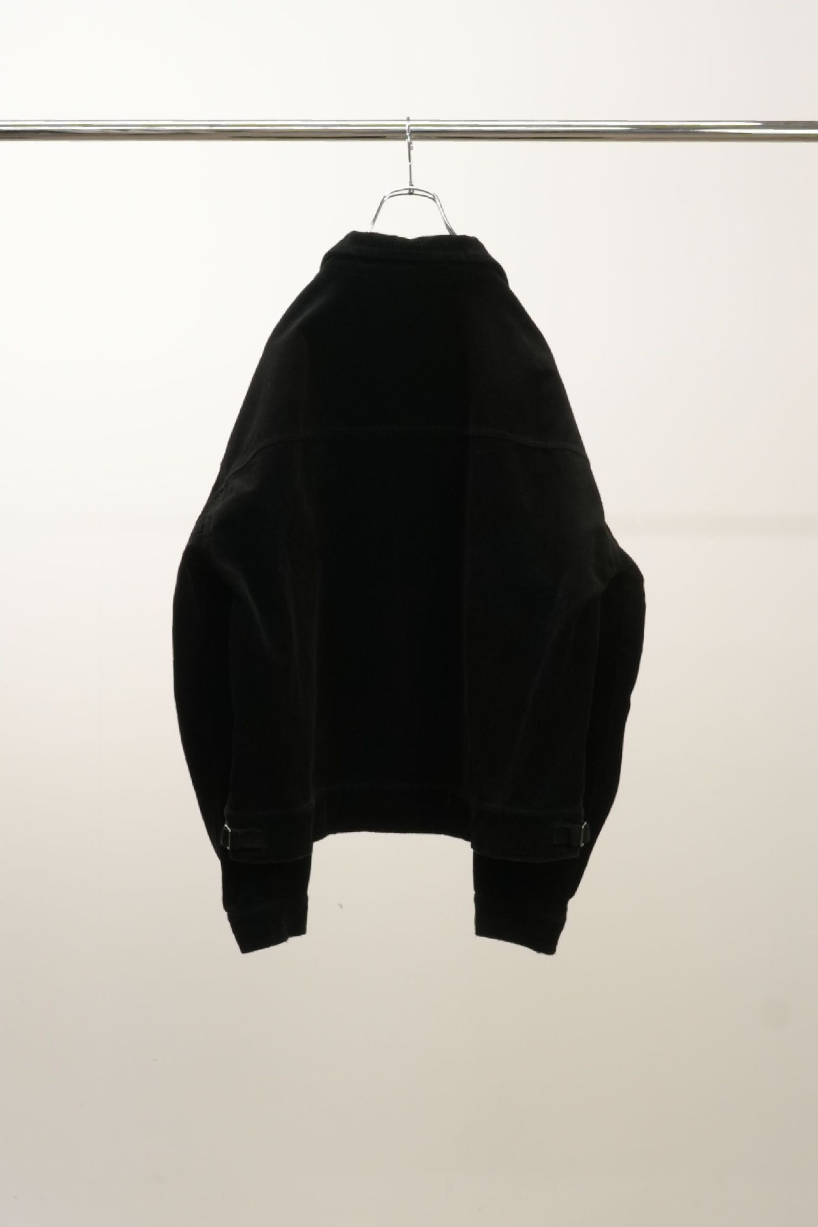 CORDUROY ZIPUP JACKET | BLACK | コーデュロイジャケット
