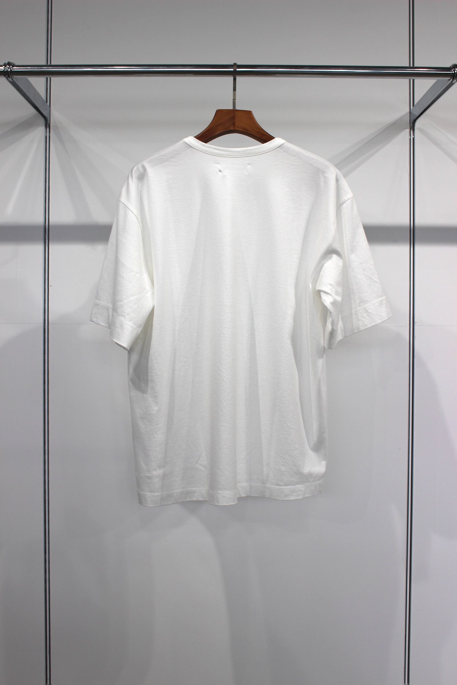 DEVIN S/S CN TEE | WHITE | Tシャツ