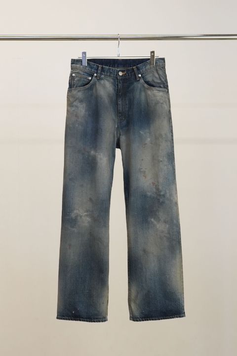 AGING MIDDLE STRAIGHT 5P DENIM PANTS | INDIGO | デニムパンツ