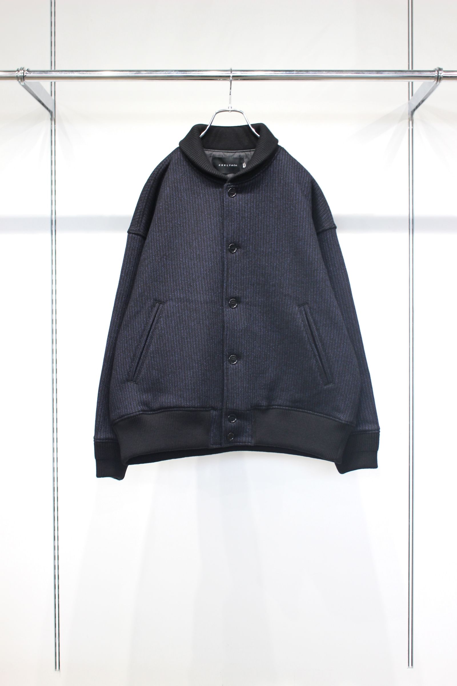 BEACH CLOTH VARSITY JACKET | MIDNIGHT | ヴァーシティジャケット
