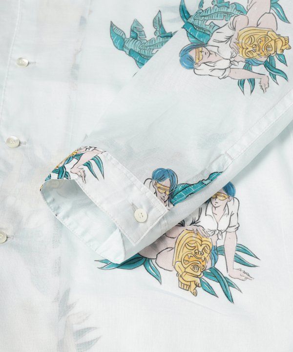 ALOHA LONE SHIRT | MINT | シャツ