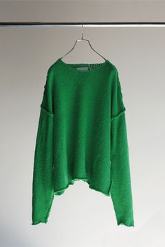 SHORT LENGTH KNIT/GREEN