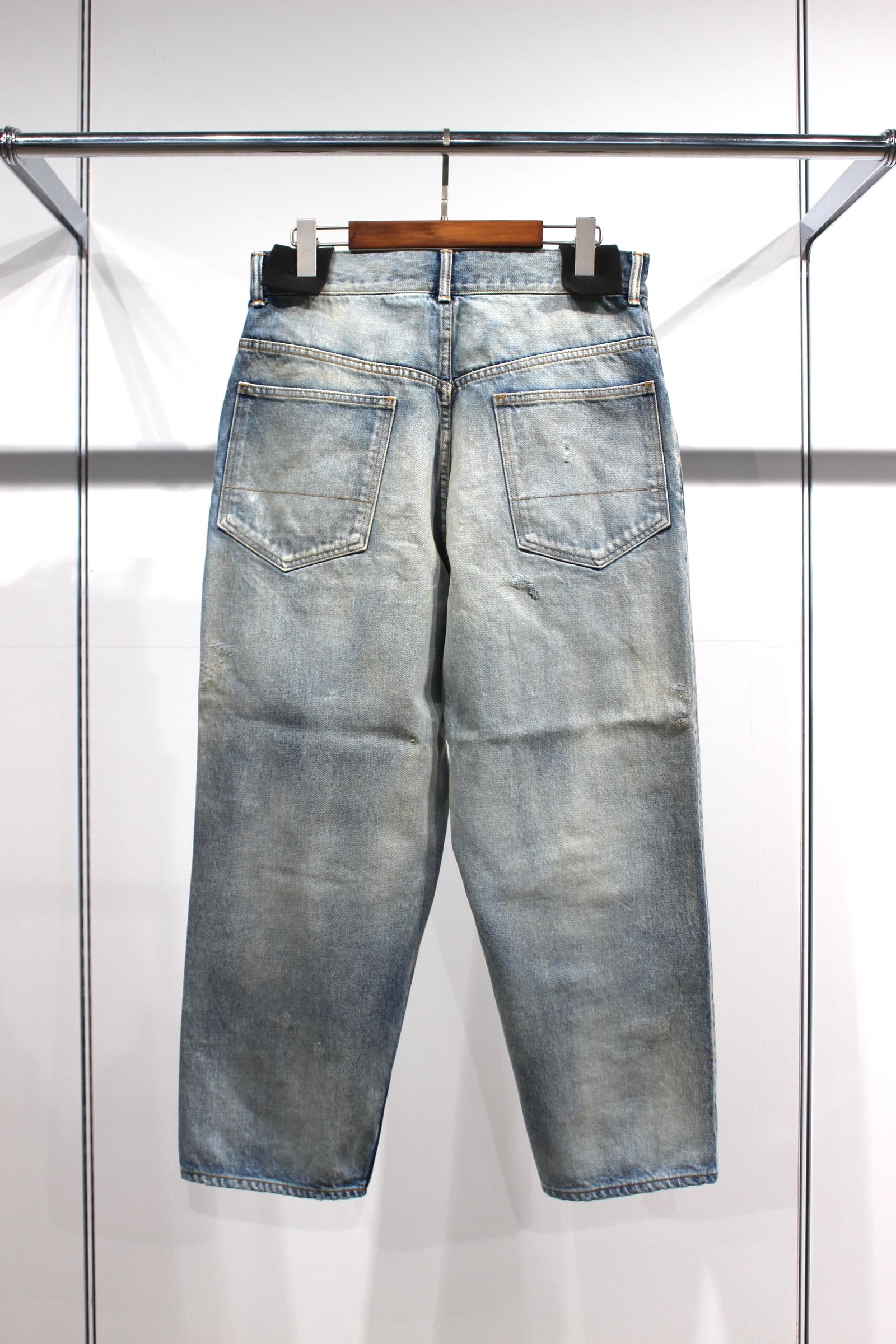 ANCELLM - SELVEDGE TAPERED 5P DENIM PANTS/INDIGO | NapsNote