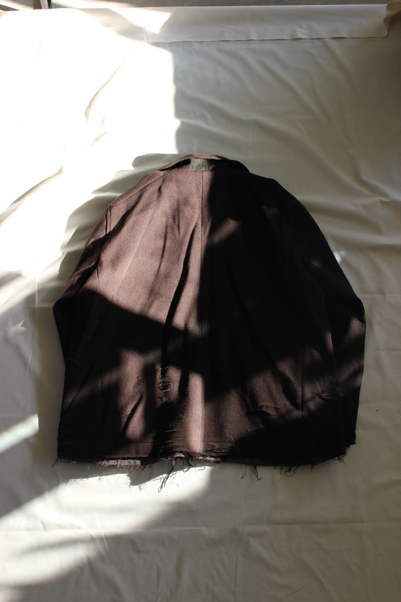 ANCELLM - TWEED CRASH JACKET | BROWN | ジャケット | NapsNote ANCELLM - TWEED CRASH JACKET | BROWN | ジャケット | NapsNote