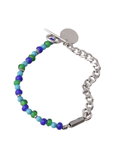 SWITCHING BEADS BRACELET | BLUE NAVY | ブレスレット
