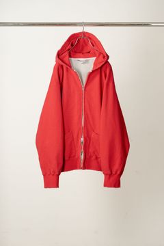 ZIP UP HOODIE | RED | ジップフーディー