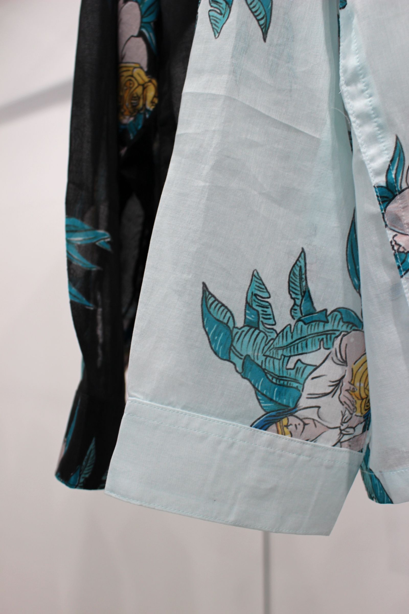 ALOHA LONE SHIRT/アロハシャツ/ブラック