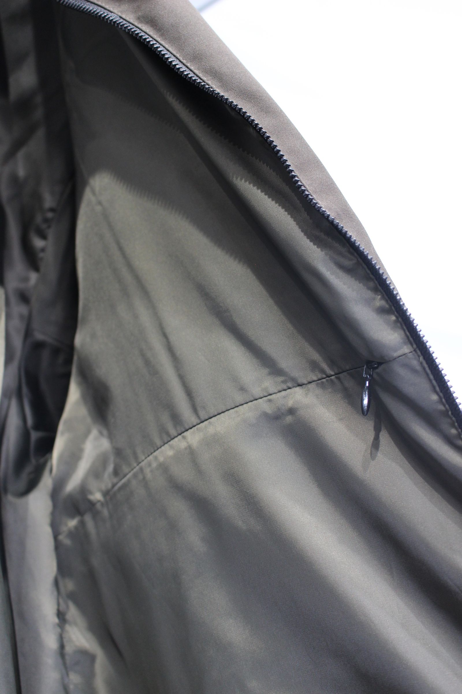 WEATHER CLOTH DOWN BLOUSON | DARK BROWN | ダウンジャケット