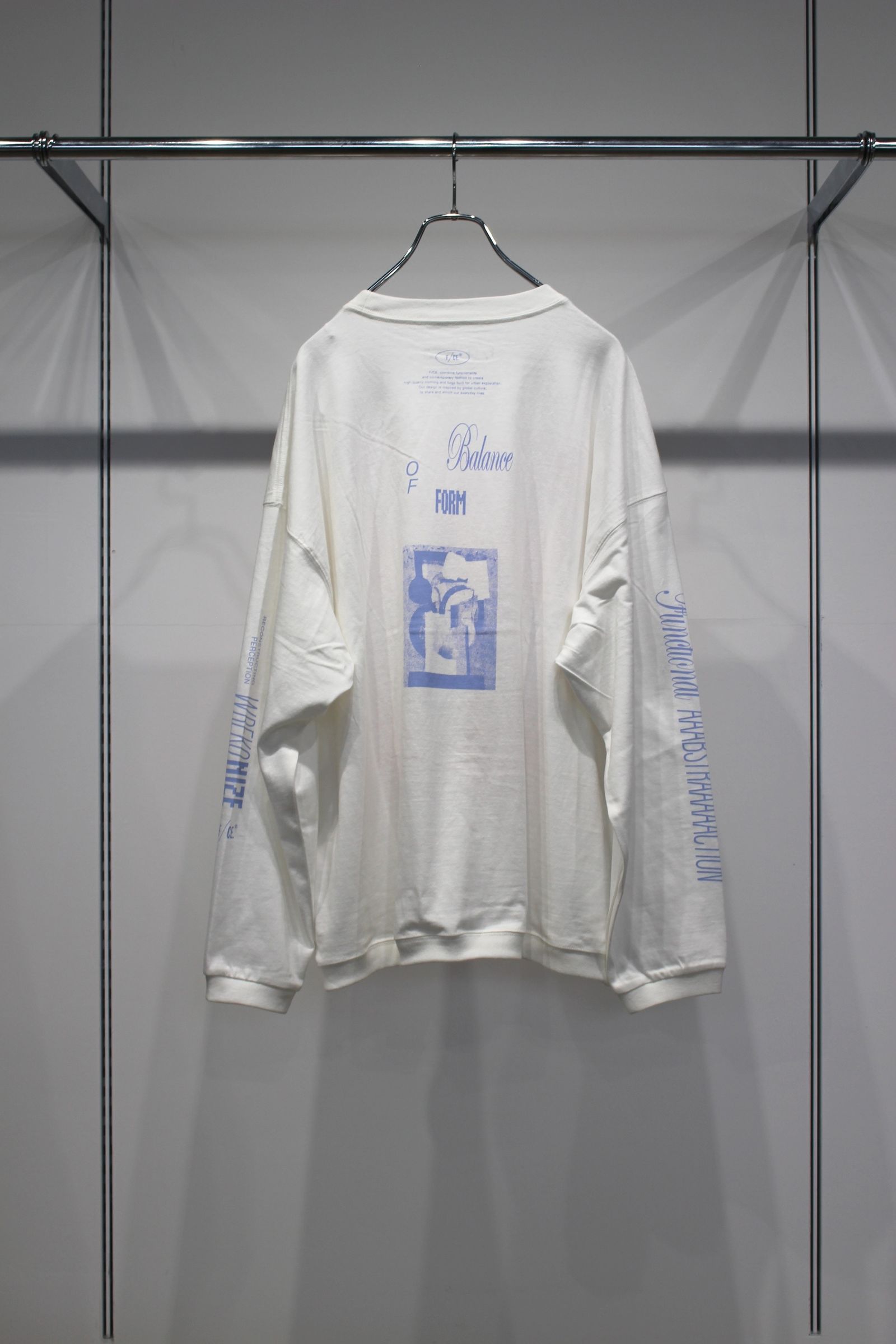RE AIKAWA LONG SLEEVE TYPE-B | White | カットソー