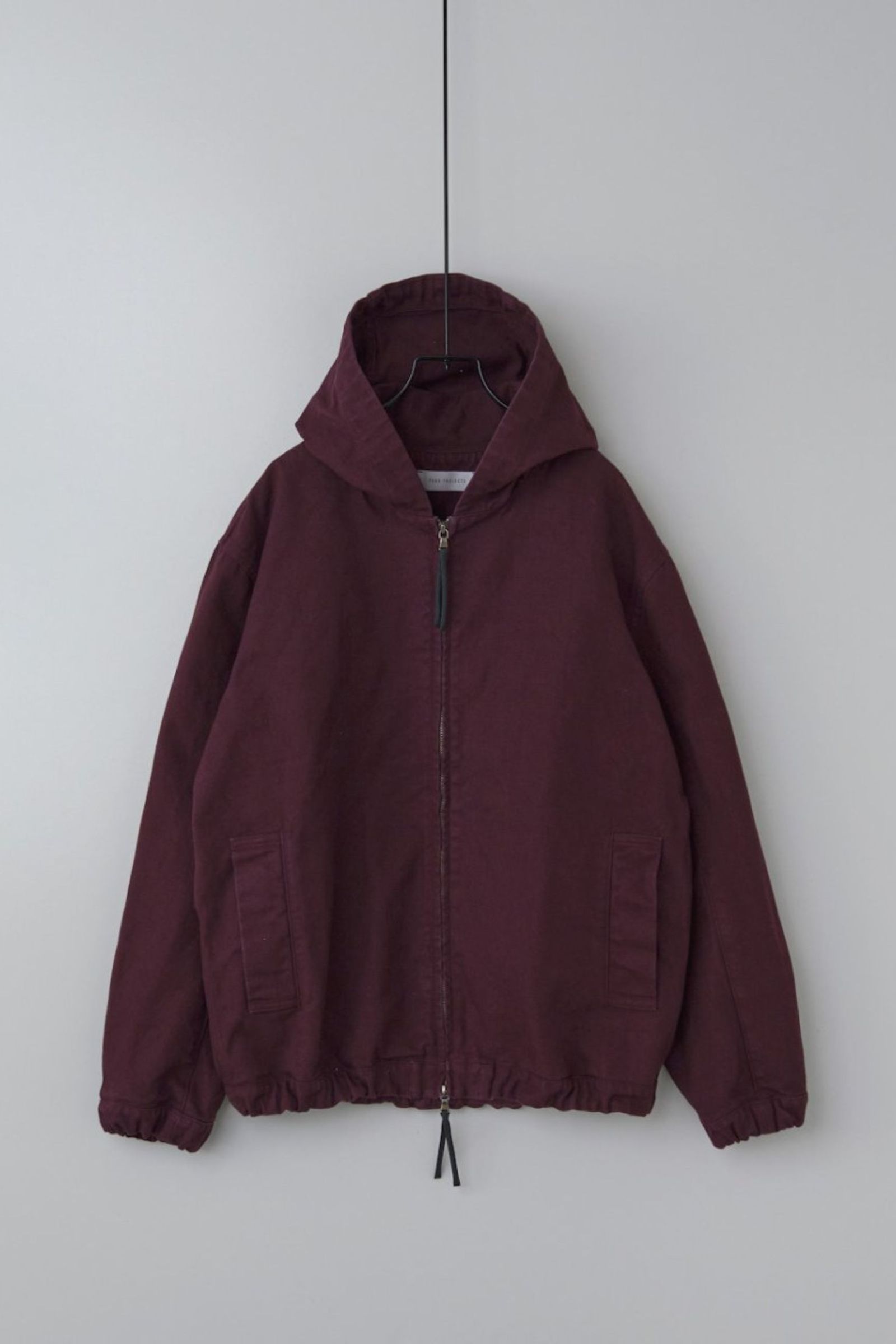 FAITHFUL HOOD JUMPER | WINE | ジップアップフーディー