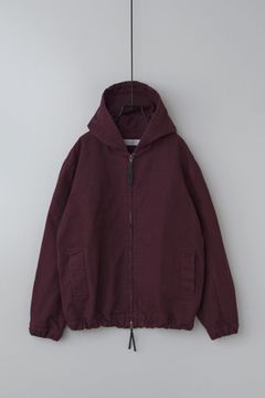 FAITHFUL HOOD JUMPER | WINE | ジップアップフーディー
