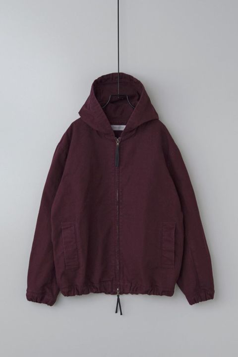 FAITHFUL HOOD JUMPER | WINE | ジップアップフーディー