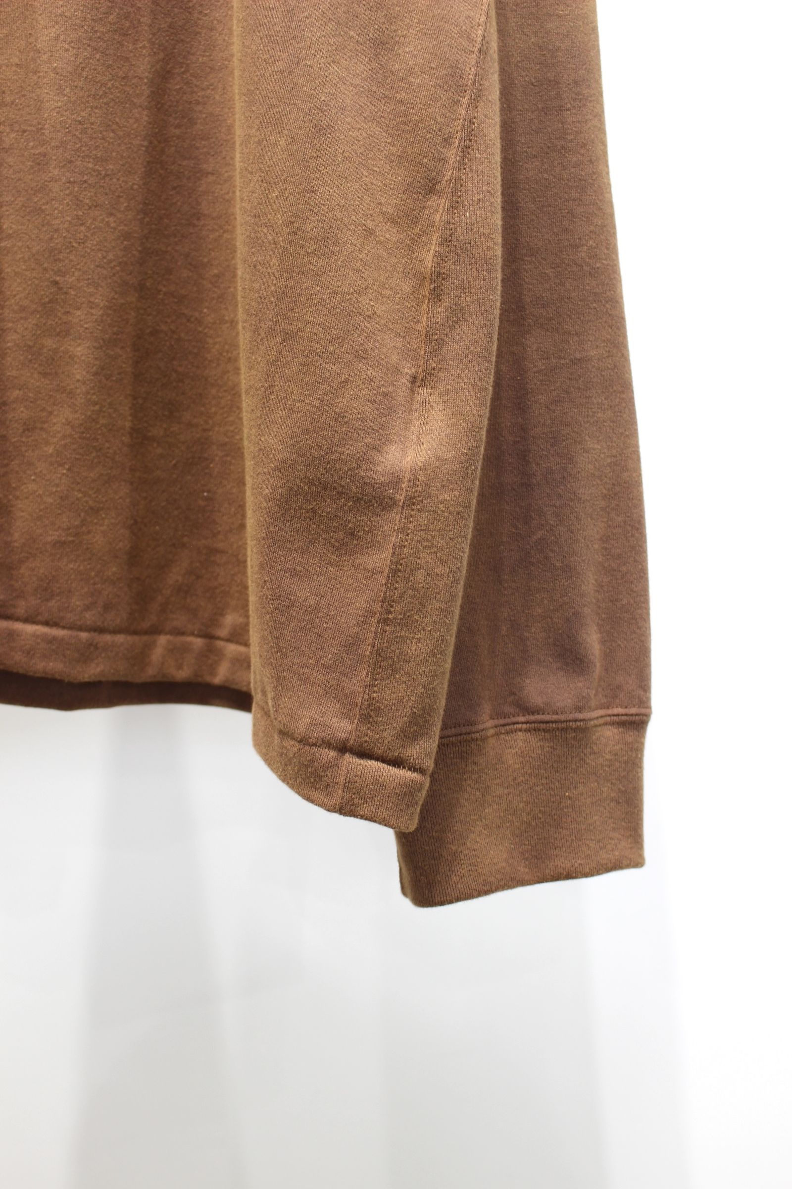 UNEVENNESS LS T-SHIRT | BROWN | カットソー