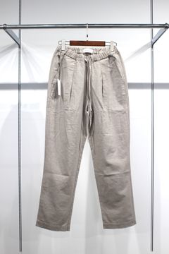 ALBERT EZ TROUSERS”SOLID” | GRAY | パンツ