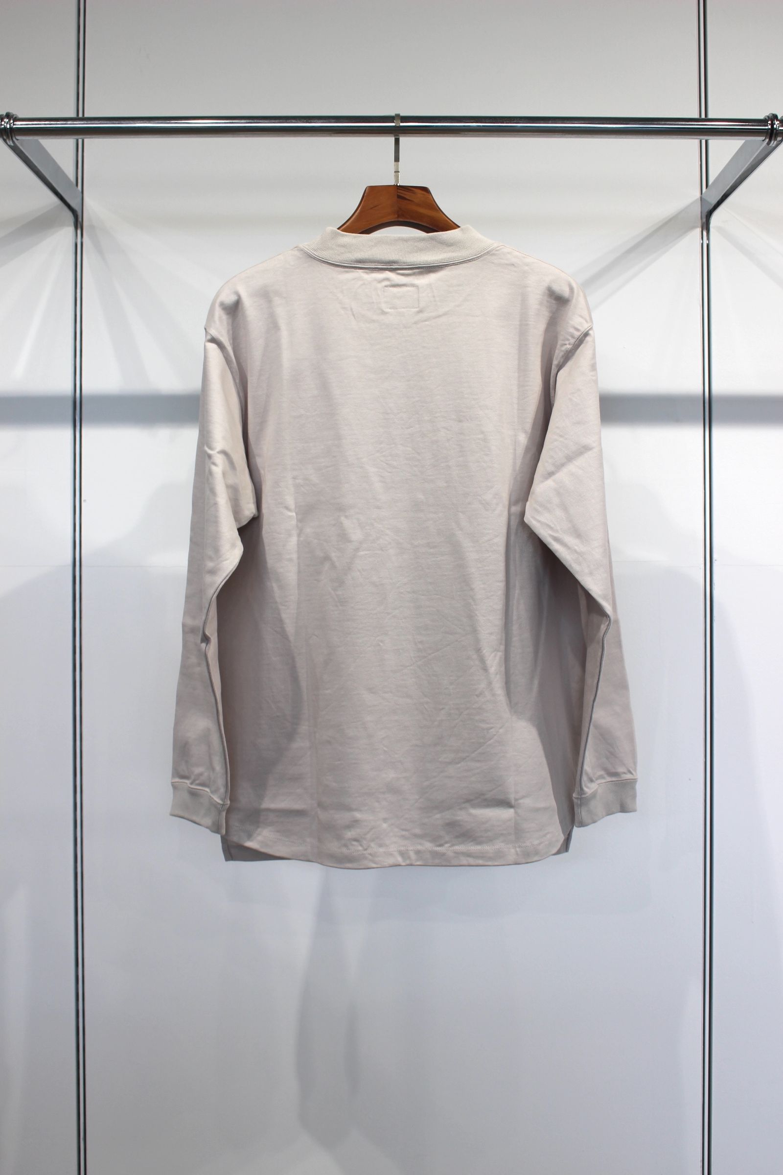 HEAVY PLATING L/S TEE | L.GRAY | カットソー