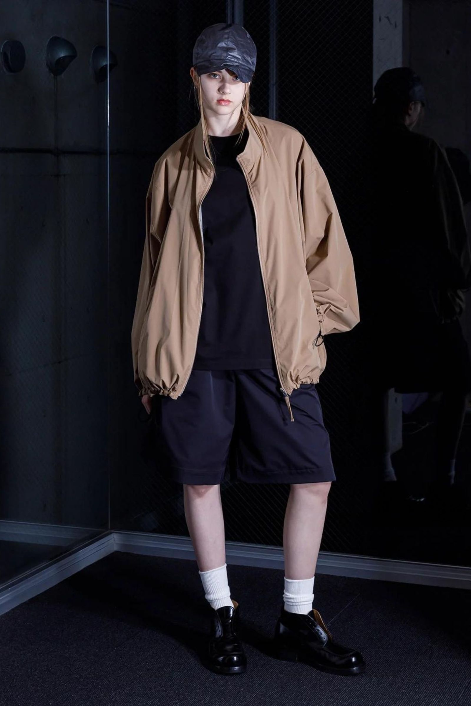 TYPEWRITER Reversible Blouson/BEIGE