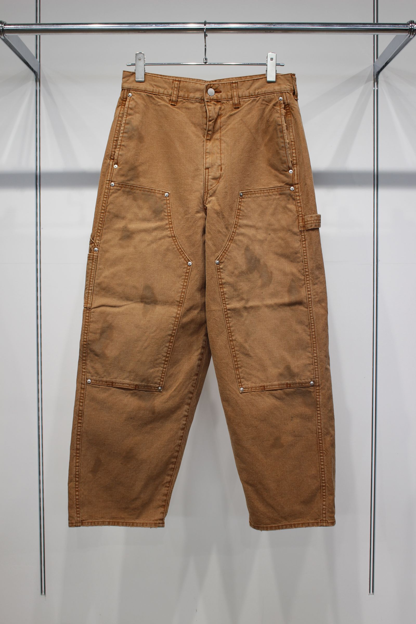 DUCK DOUBLE KNEE PANTS | BROWN | ダブルニーパンツ