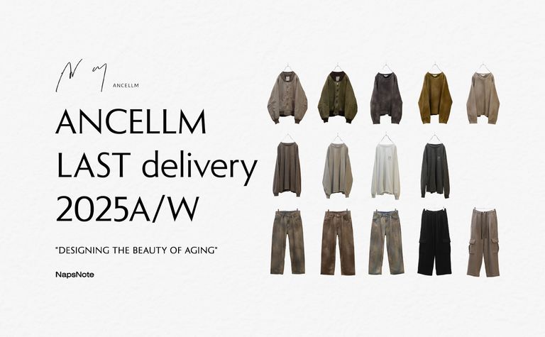 ANCELLM 25AW Last delivery