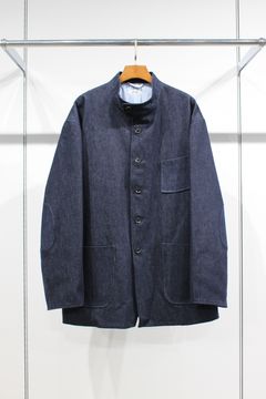 [ラスト1点] CASHMERE DENIM FORESTIERE | NAVY | コート