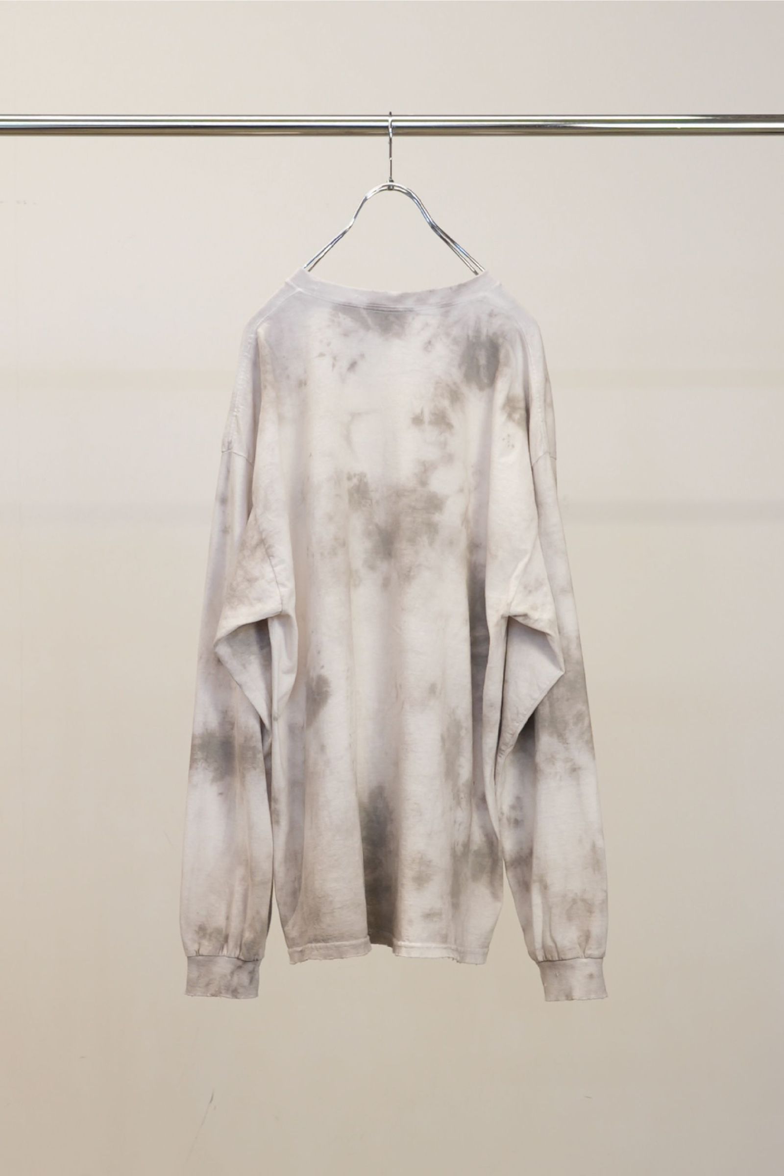 [ラスト1点] UNEVENNESS CATS AND DOGS LS | BLACK | カットソー