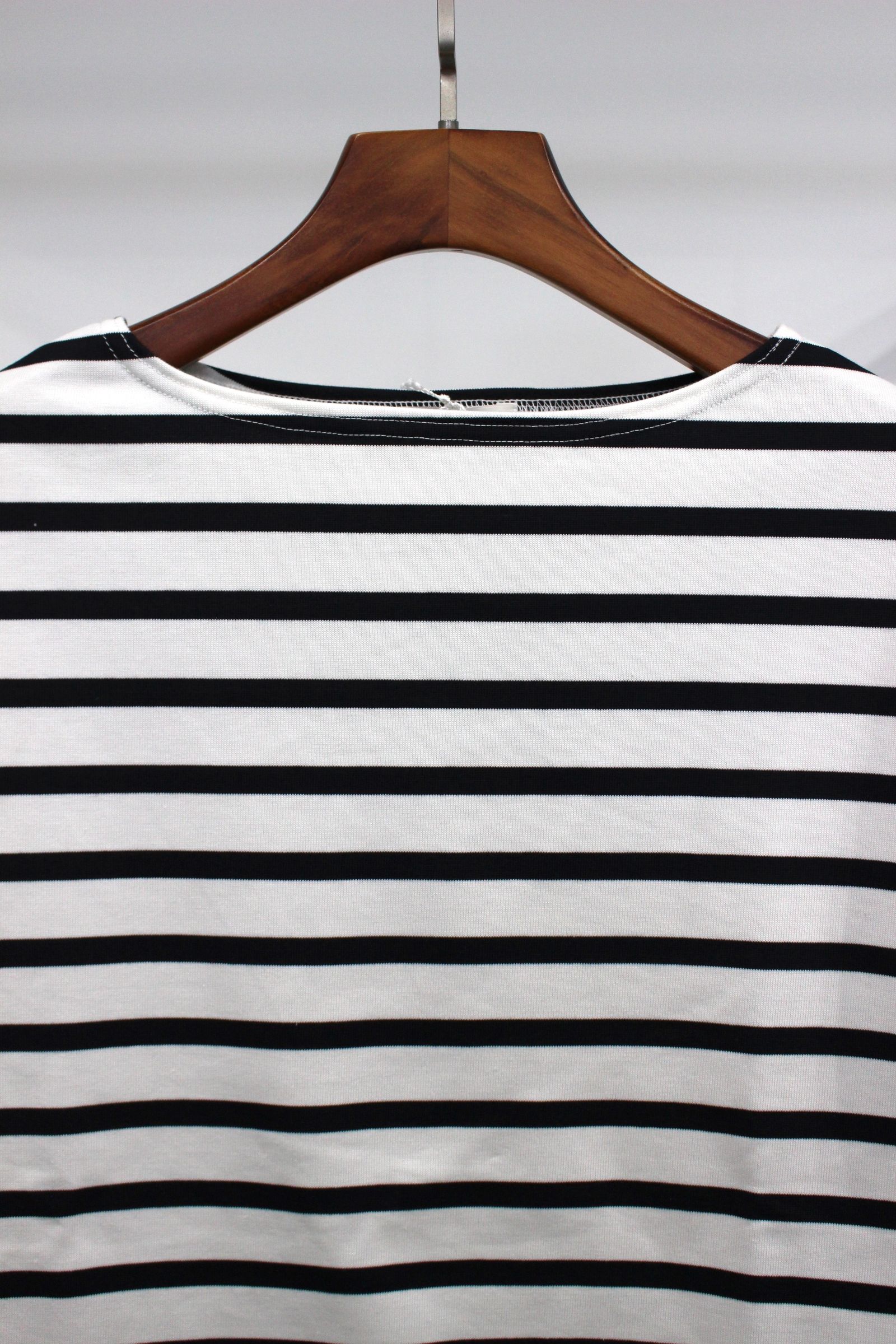 HYPER BIG SUVIN GIZA BASQUE SHIRT/WHITE-NAVY