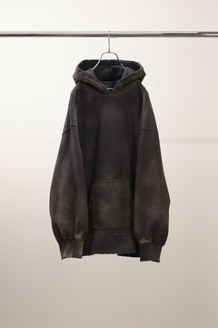 SWITCHING HOODIE | BLACK | フーディー