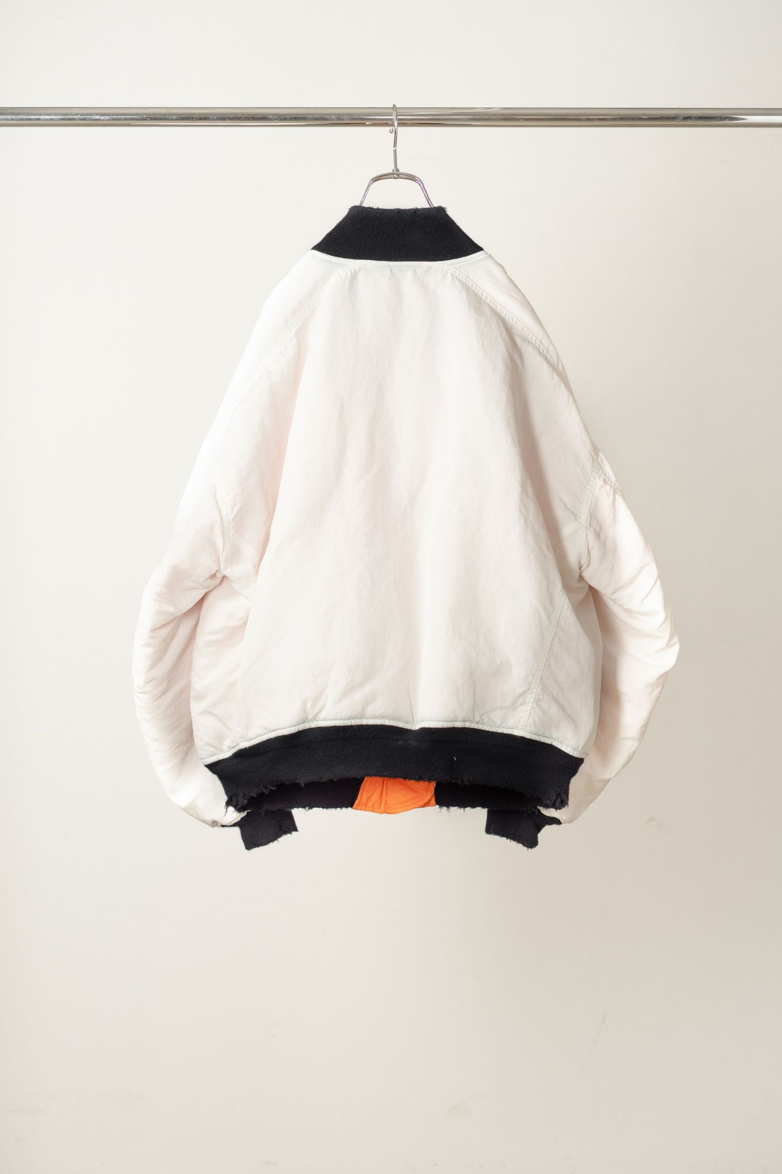 AGING BOMBER JACKET | SNOWWHITE | ボンバージャケット