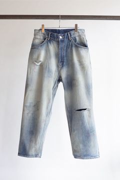 SELVEDGE TAPERED 5P DENIM PANTS/INDIGO