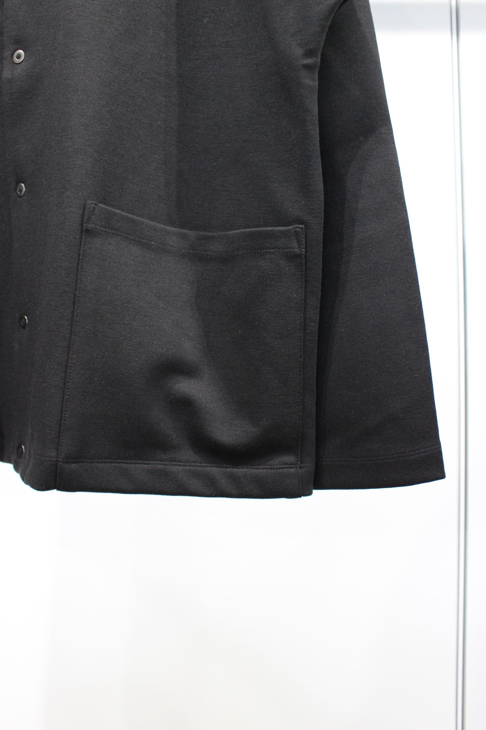PONTE ROMA SNAP-BUTTON CARDIGAN/BLACK