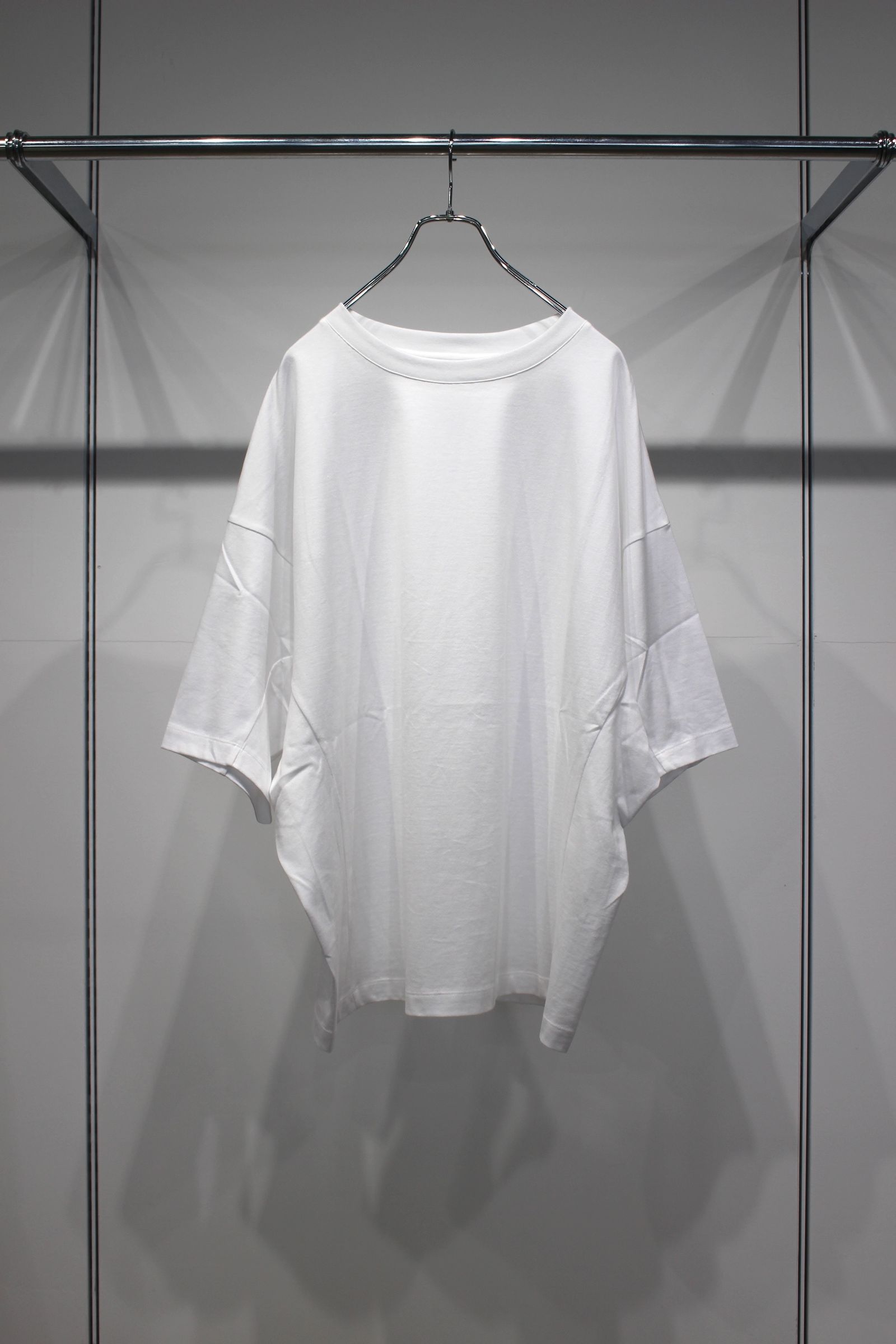 [ラスト1点] GIZANDY JERSEY OVERSIZE T-SHIRT | WHITE | カットソー