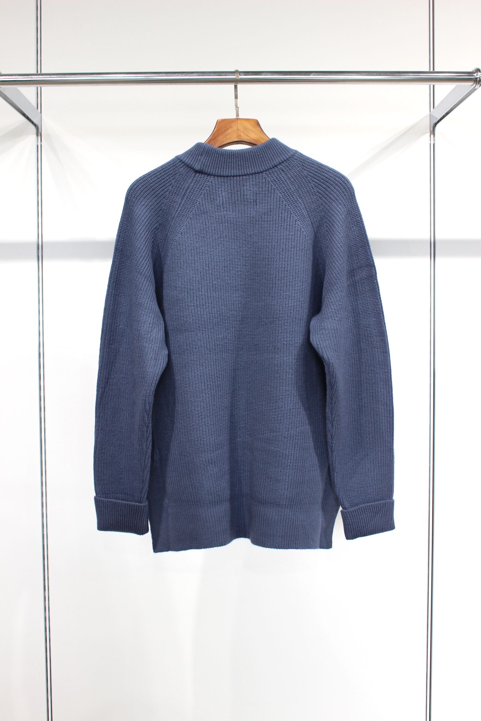 AZTEC CN SWEATER/SLATE BLUE