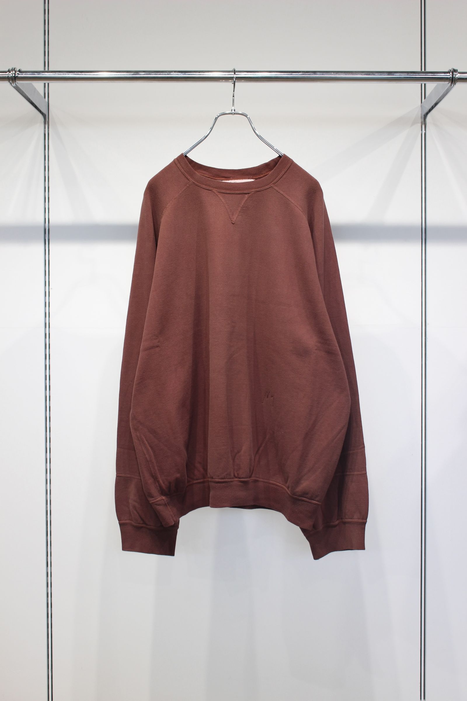 FLEECE-LINED SWEAT SHIRT | MARRON | スウェット