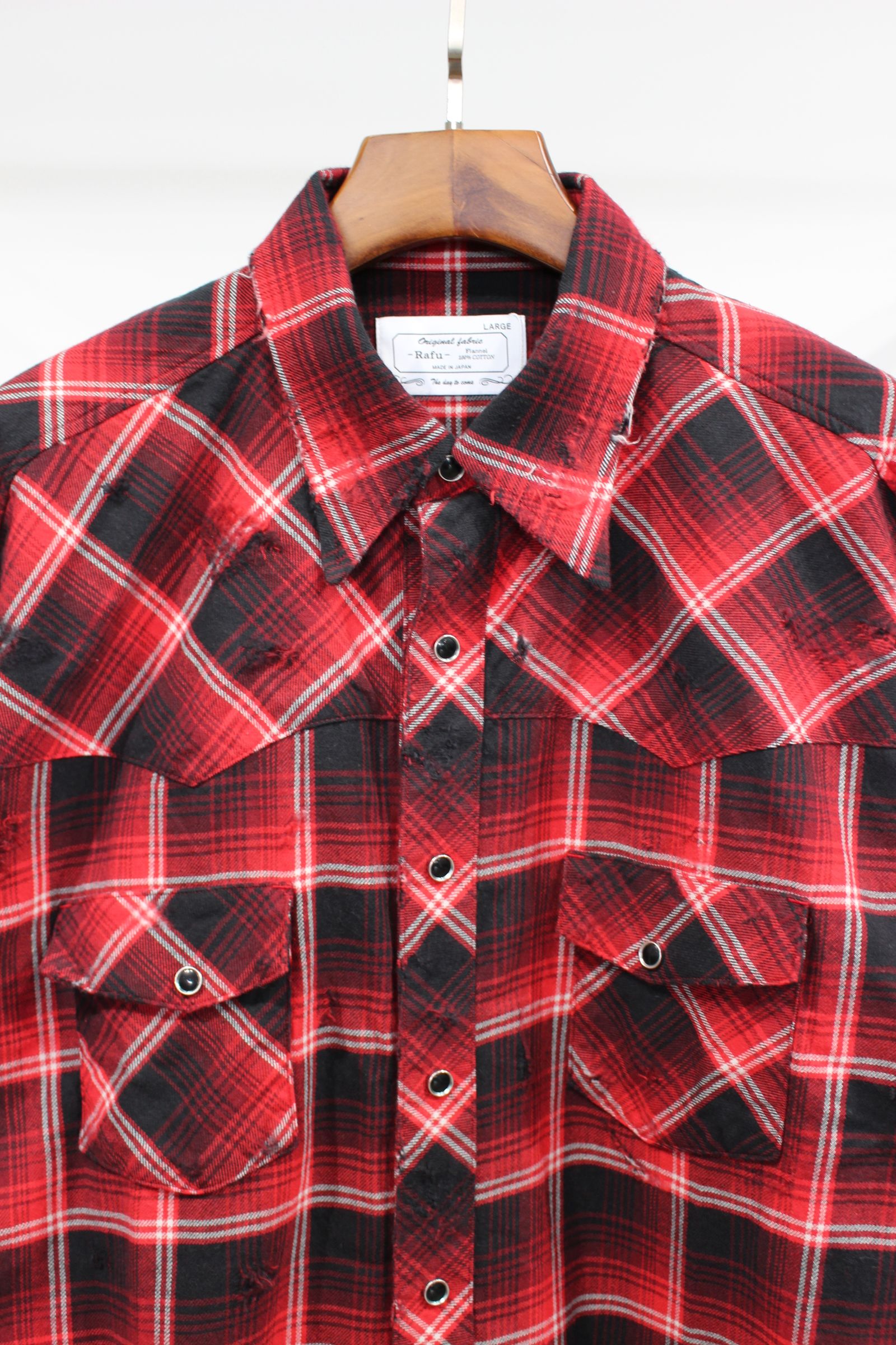 Rafu - Western shirt/RED | NapsNote