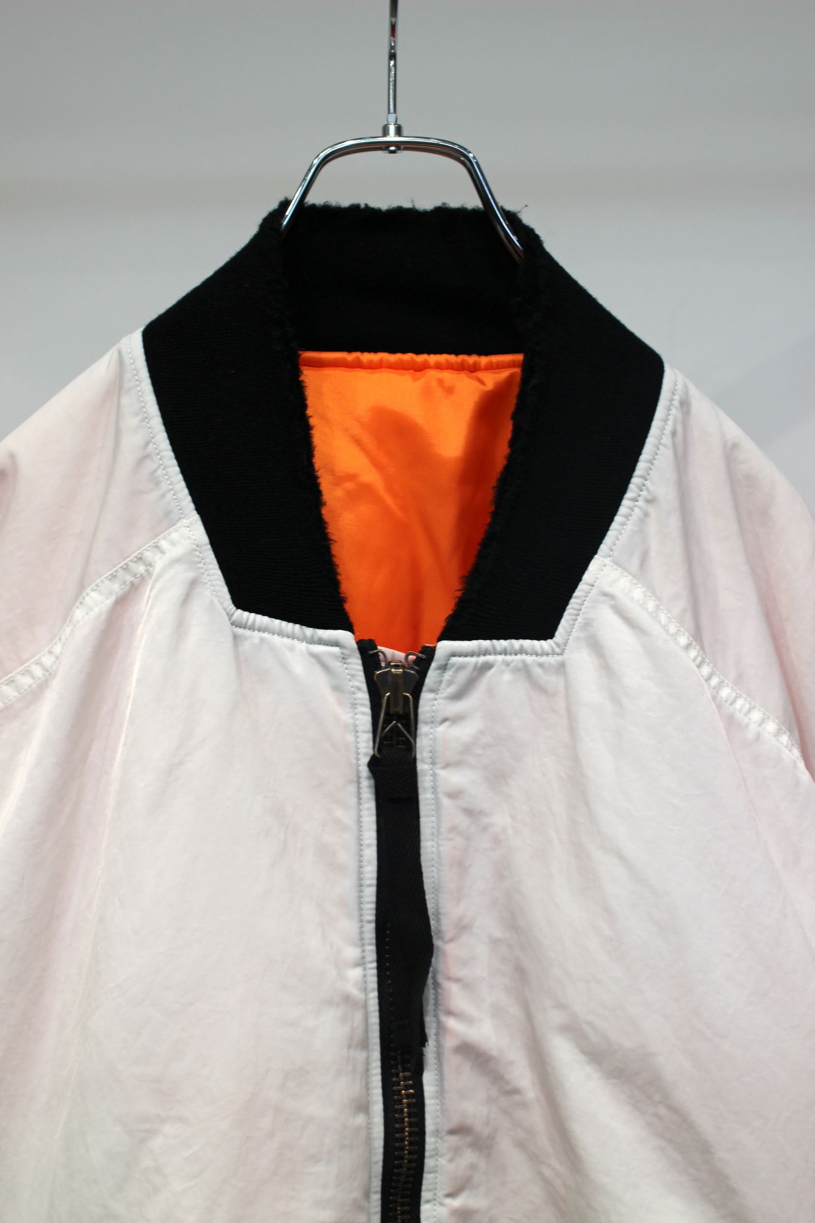 AGING BOMBER JACKET | SNOWWHITE | ボンバージャケット