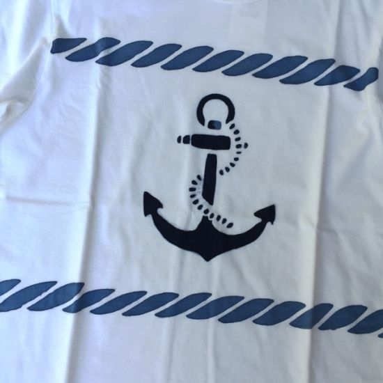 GAIJIN MADE(ガイジンメイド)バティックアンカーTシャツ