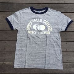 Cheswic( チェスウィック) SIOUX FALLS COLLEGE リンガーTシャツ CH77309 ヘザーグレー