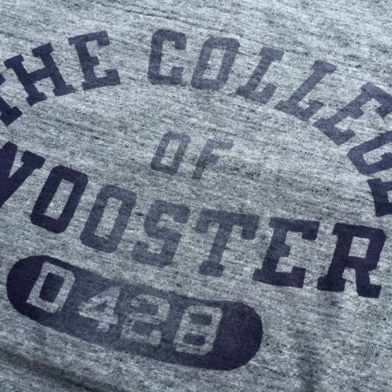 Cheswic( チェスウィック)THE COLLEGE OF WOOSTER Tシャツ CH77303 ヘザーグレー