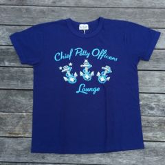 BUZZRICKSON`S(バズリクソンズ) Chief  Petty  Officers  Lounge  Tシャツ ネイビー