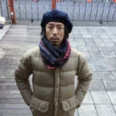 Mr.attick(ミスターアティック)ハンドニットスヌード NARO別注カラー