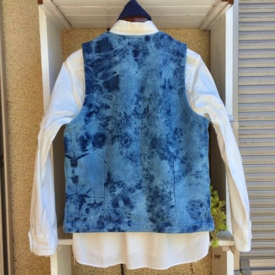 GAIJINMADE(ガイジンメイド) インディゴドビータイダイベスト