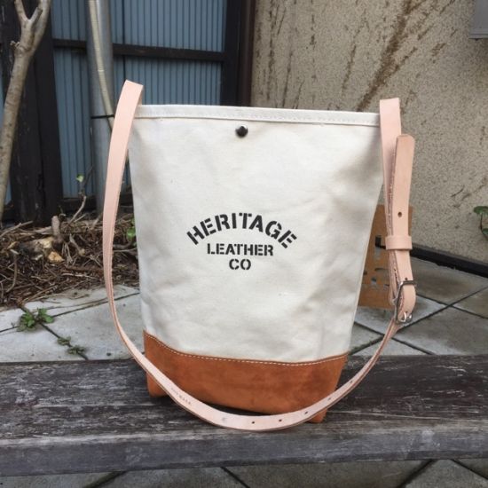 HERITAGE LEATHER(ヘリテージレザー)スウェードボトム バケット