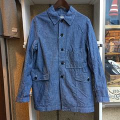 FOB FACTORY(エフオービーファクトリー) レイルロードジャケット ブルー