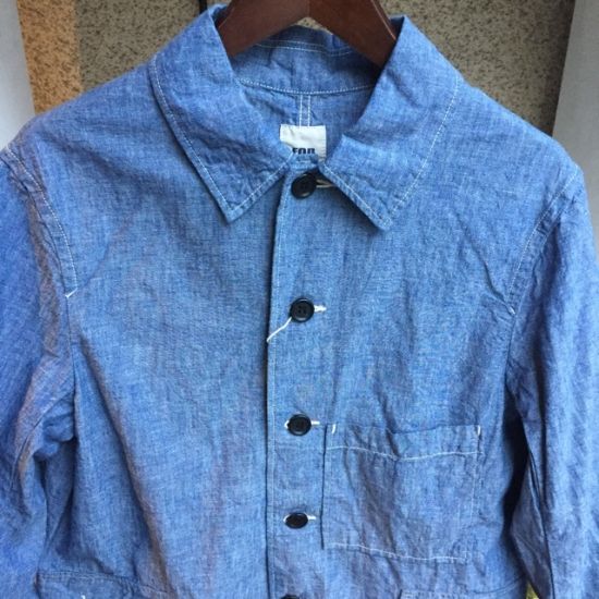 FOB FACTORY(エフオービーファクトリー) レイルロードジャケット ブルー
