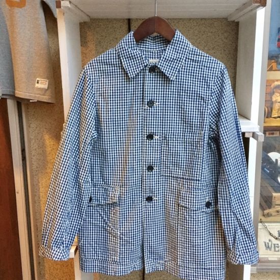 FOB FACTORY(エフオービーファクトリー) レイルロードジャケット ギンガム