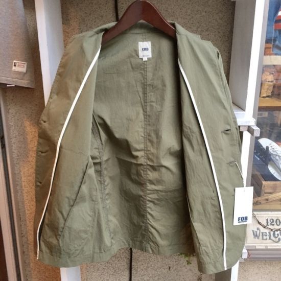 FOB FACTORY カルロテーラードジャケット 3B ベージュ Lサイズ FOB FACTORY 