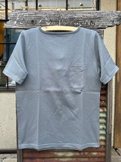 te500 / SUMMER KNIT PK T-SHIRTS / サマーニット / ポケットTシャツ / DEAN GREY